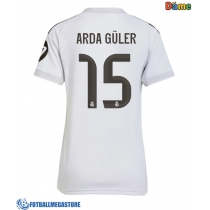 Fotballdrakt Dame Real Madrid Arda Guler #15 Hjemmedrakt 2025-26 Kortermet